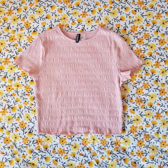 NWT H&M Textured Top - Picture 2 of 4